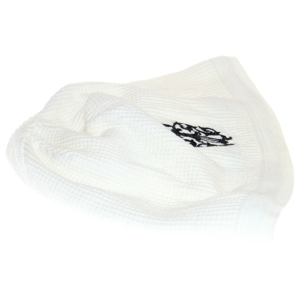 CHROME HEARTS(クロムハーツ) THERMAL BEANIE ダガー刺繍サーマルニット帽子 ホワイト