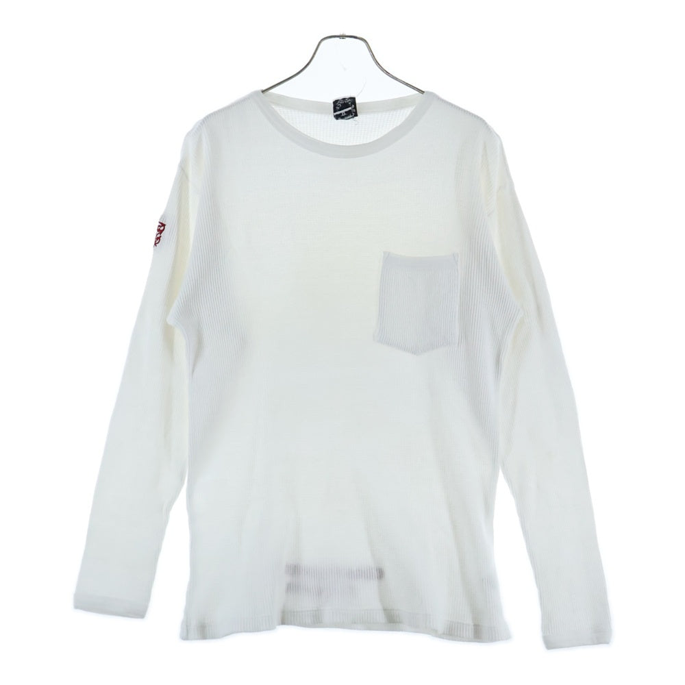 CHROME HEARTS(クロムハーツ) OLD Dagger Thermal L/S Tee ダガーサーマル長袖Tシャツ ホワイト