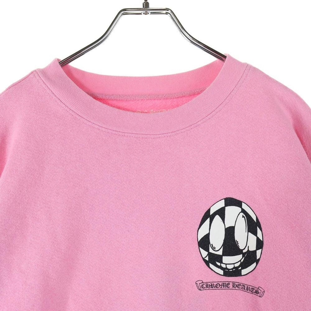 CHROME HEARTS(クロムハーツ) ×MATTY BOY Vanity Affair マッティボーイ バニティー アフェア ロングスリーブ 長袖スウェット ピンク