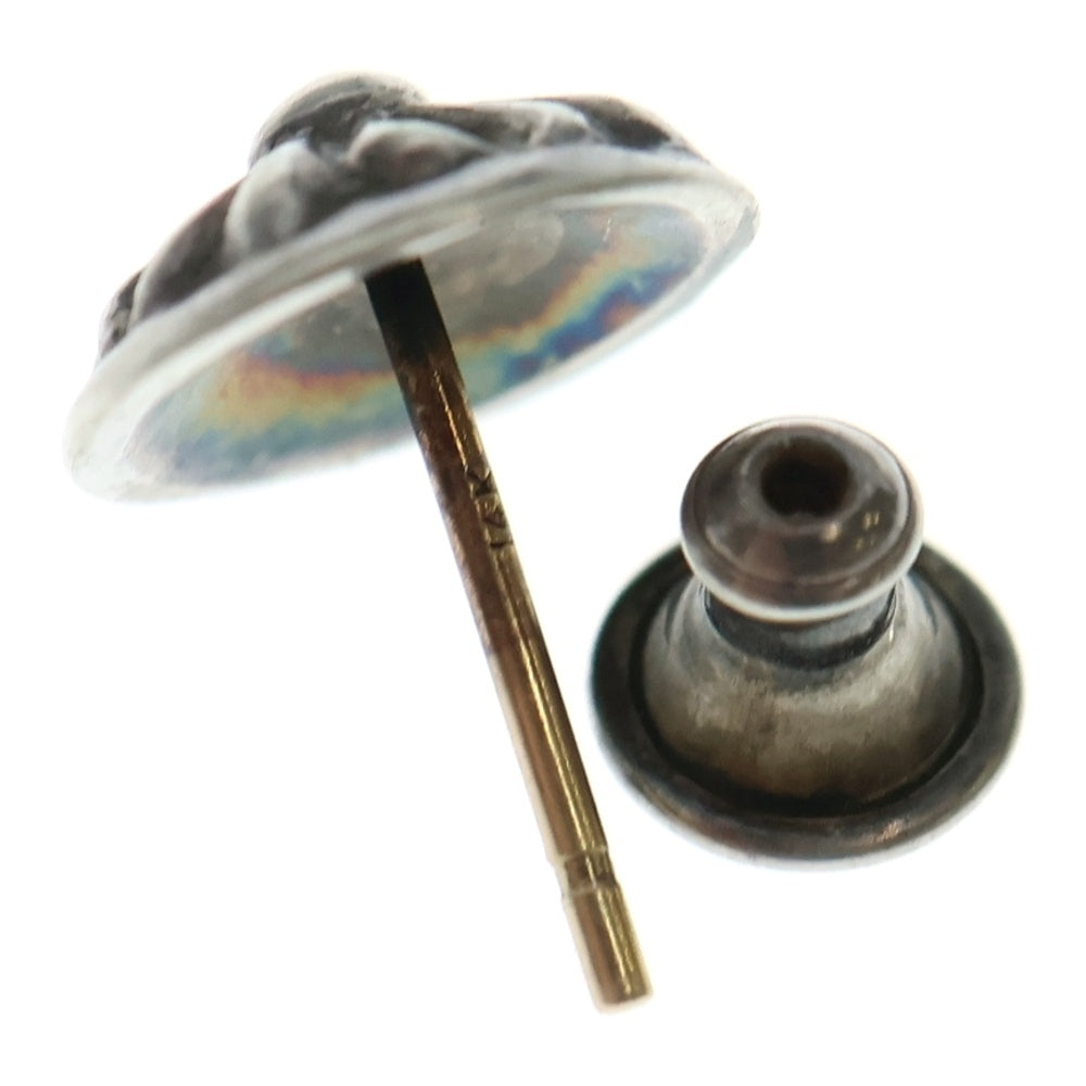 CHROME HEARTS(クロムハーツ) STUD CRSBLL クロスボールスタッドピアス シルバー BCA110