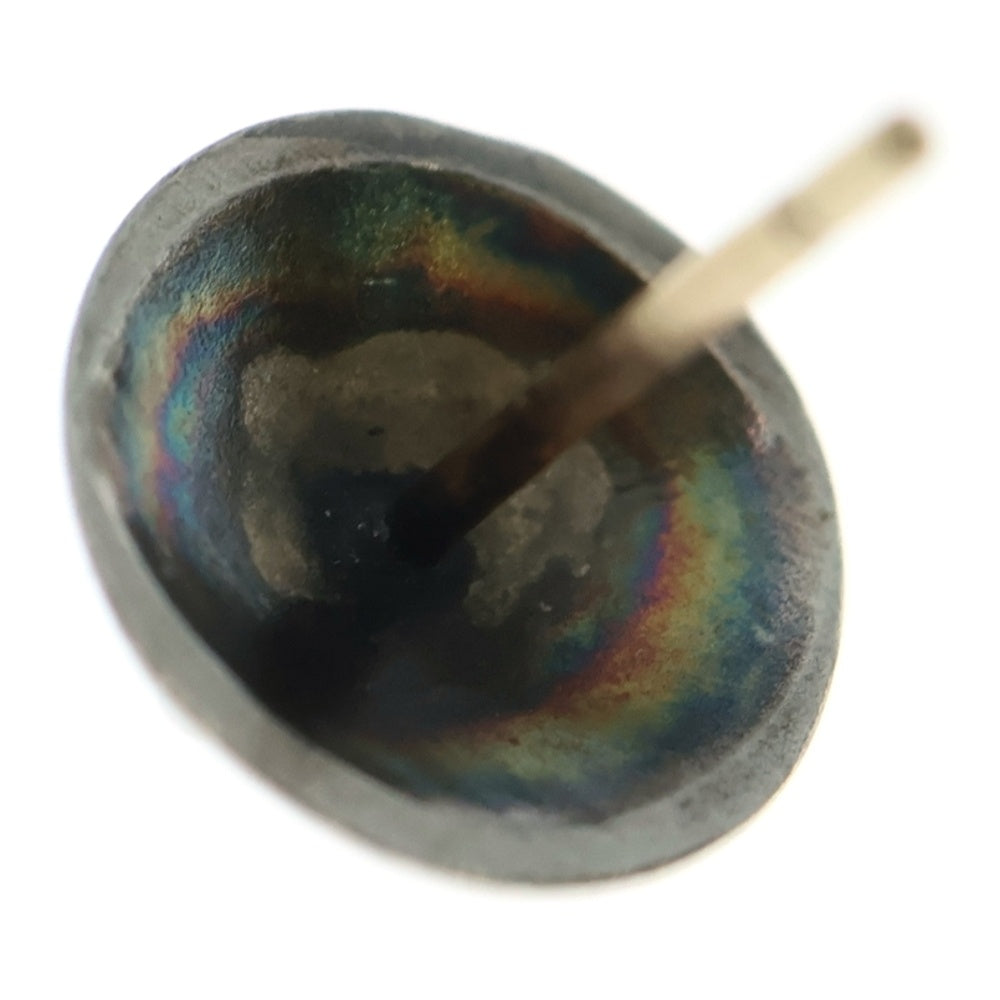 CHROME HEARTS(クロムハーツ) STUD CRSBLL クロスボールスタッドピアス シルバー BCA110