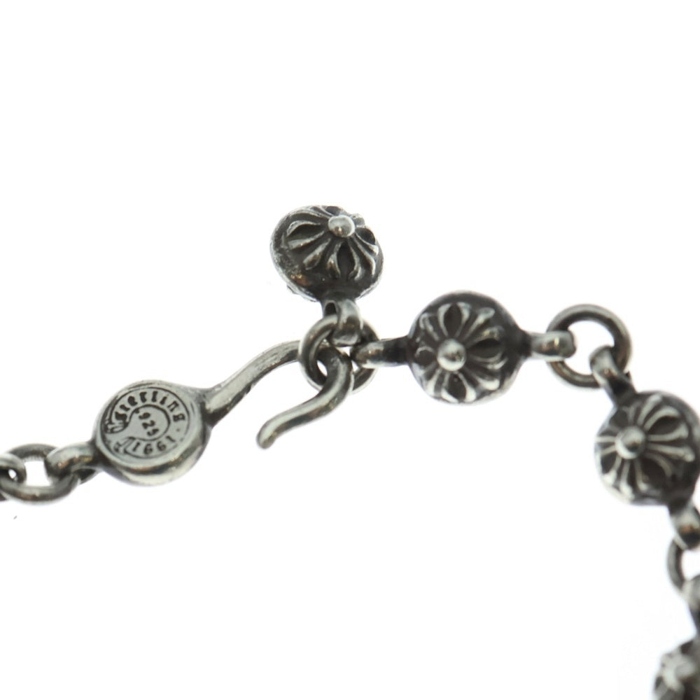 CHROME HEARTS(クロムハーツ) #1 CRSBL CHN SML CH CRS クロスボールチェーン スモールCHクロス ネックレス シルバー BCA193