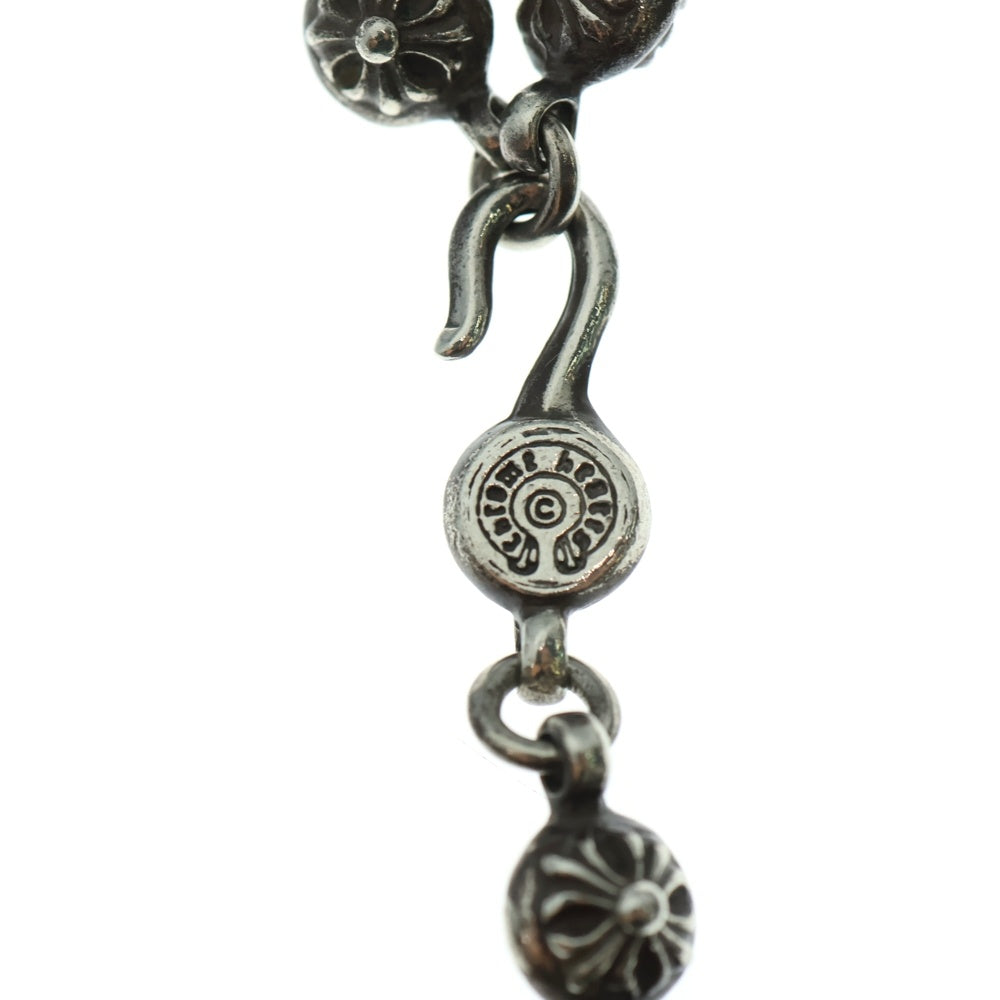 CHROME HEARTS(クロムハーツ) #1 CRSBL CHN SML CH CRS クロスボールチェーン スモールCHクロス ネックレス シルバー BCA193