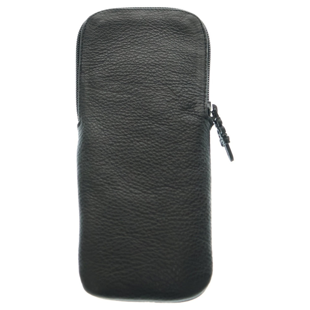 CHROME HEARTS(クロムハーツ) CASE ダガージップ アイウェアケース レザー眼鏡ケース ブラック