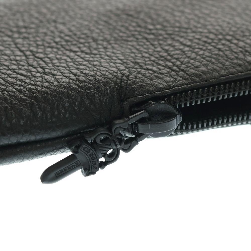 CHROME HEARTS(クロムハーツ) CASE ダガージップ アイウェアケース レザー眼鏡ケース ブラック