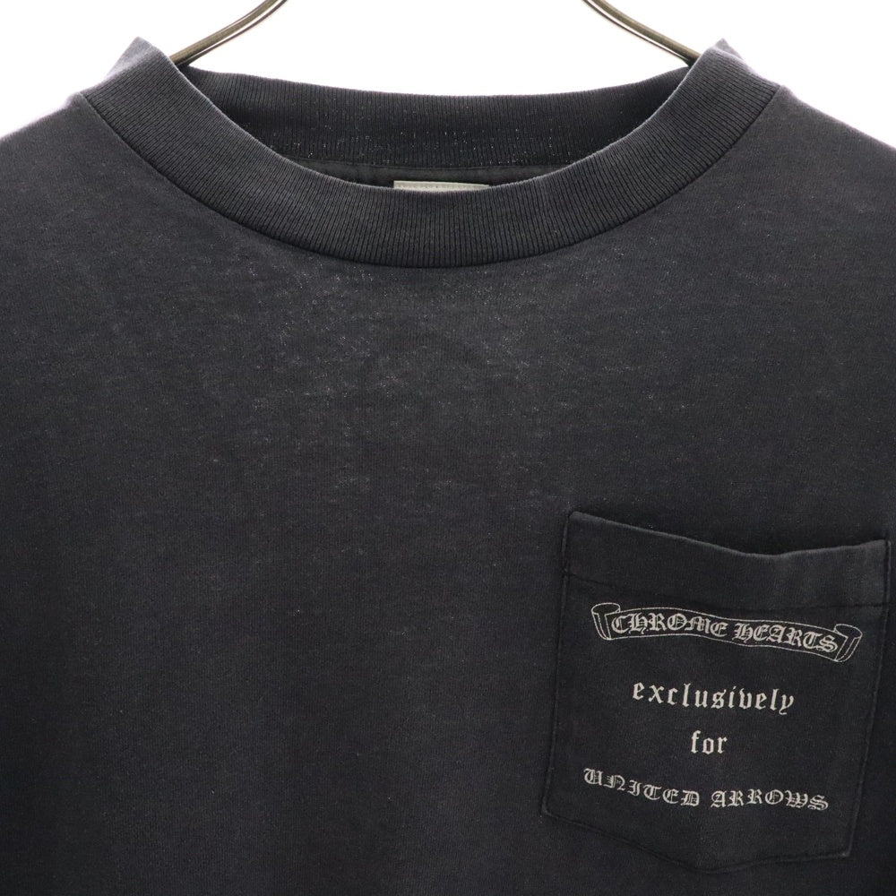 CHROME HEARTS(クロムハーツ) OLD×UNITED ARROWS OLD DAGGER TEE ユナイテッドアローズ オールド ダガー 半袖Tシャツ カットソー ブラック