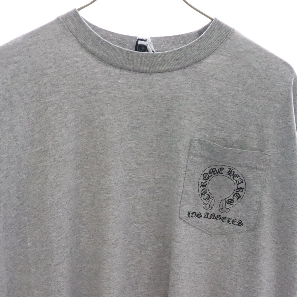 CHROME HEARTS(クロムハーツ) OLD LA限定 T BAR オールド Tバープリント 長袖Tシャツ カットソー ブラック