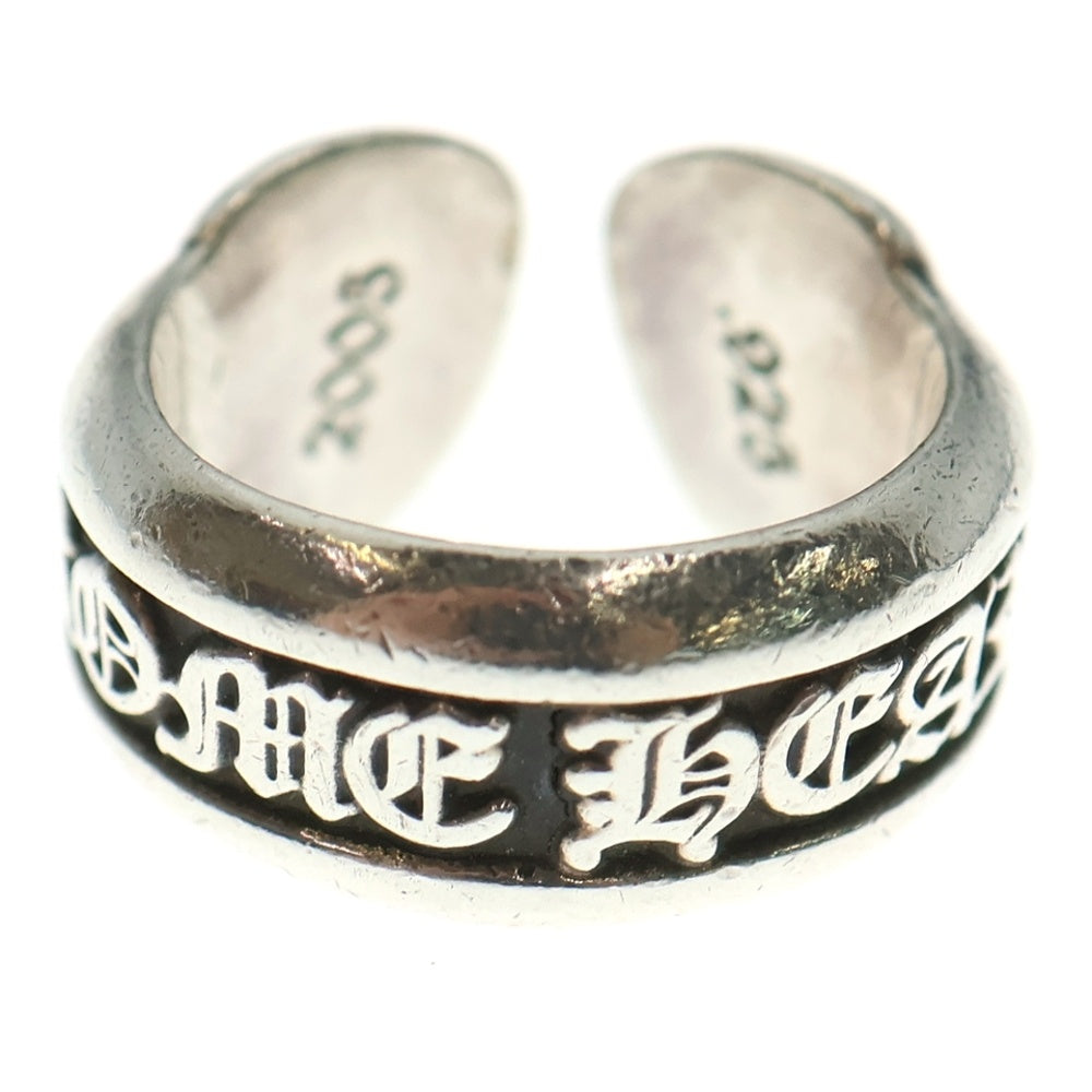 CHROME HEARTS(クロムハーツ) SM SCROLL LABEL スモールスクロールラベル リング シルバー BCA413