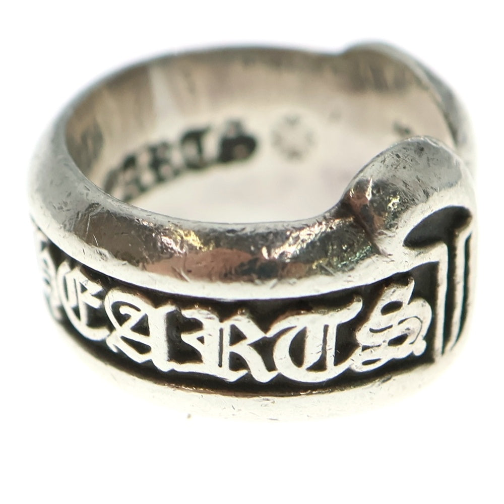 CHROME HEARTS(クロムハーツ) SM SCROLL LABEL スモールスクロールラベル リング シルバー BCA413