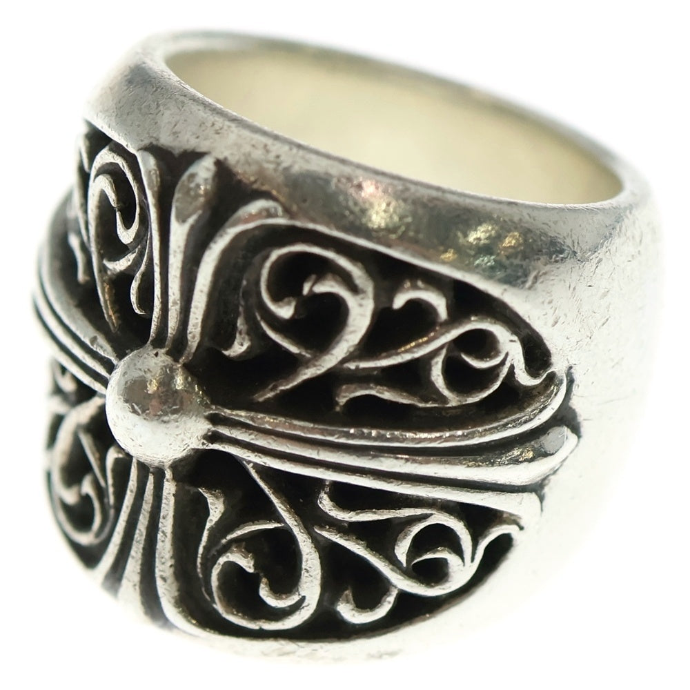 CHROME HEARTS(クロムハーツ) CLASSIC OVAL クラシックオーバルクロス リング シルバー BCA340