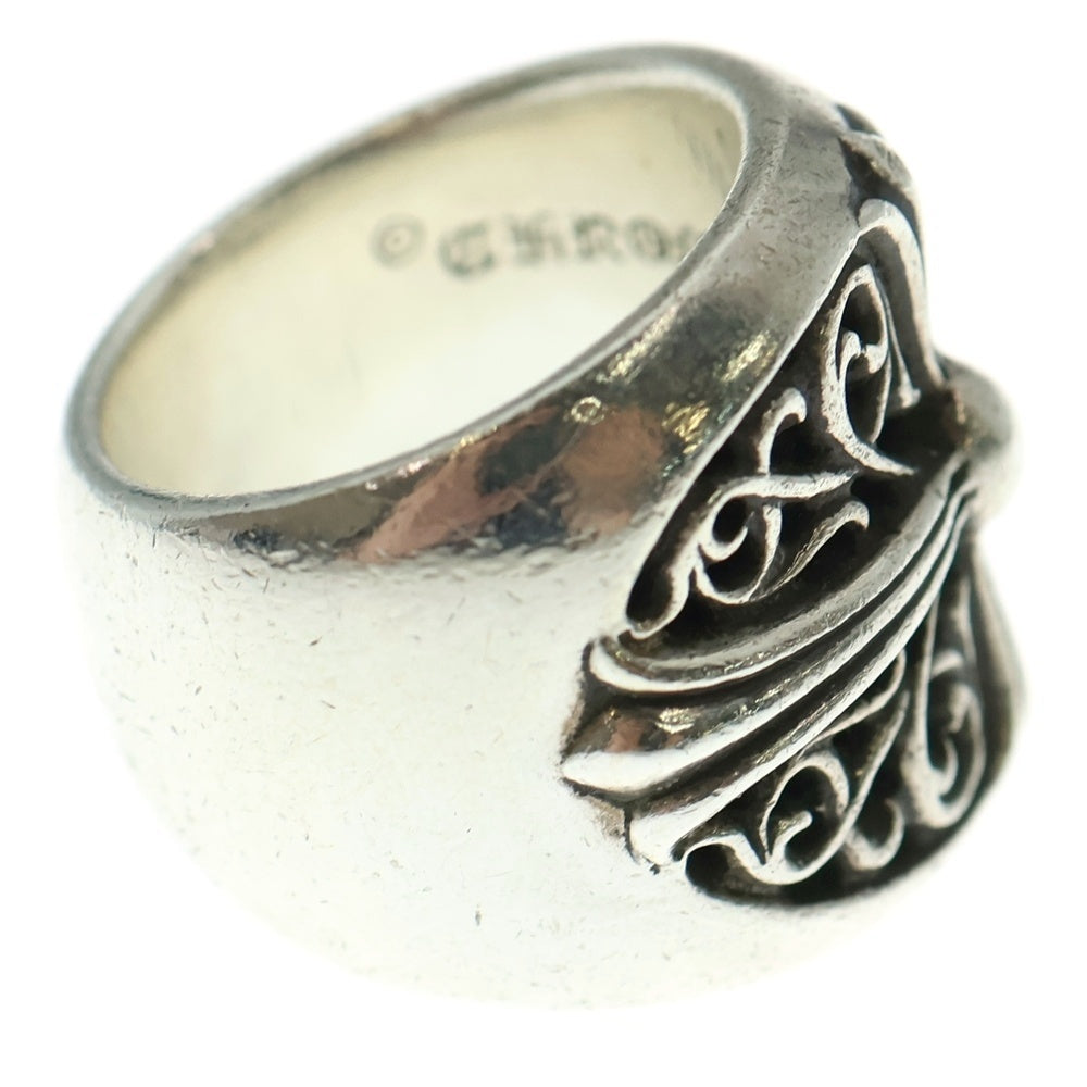 CHROME HEARTS(クロムハーツ) CLASSIC OVAL クラシックオーバルクロス リング シルバー BCA340