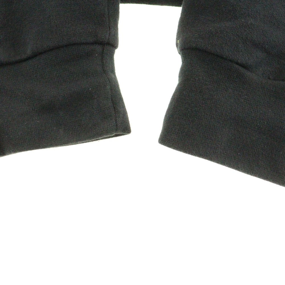 CHROME HEARTS(クロムハーツ) HORSESHOE PULLOVER HOODIE ホースシュープリント アームフローラル プルオーバースウェットパーカー フーディ ブラック