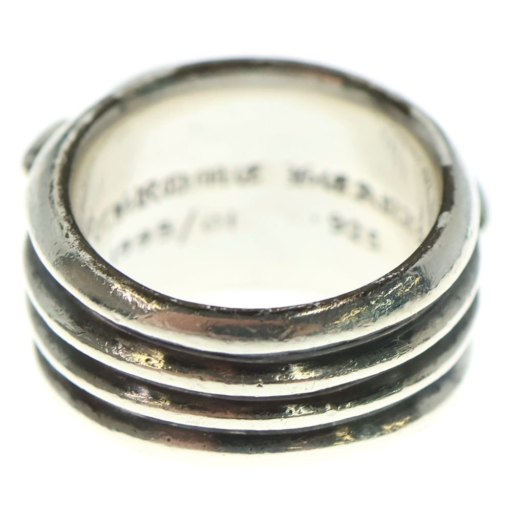 CHROME HEARTS(クロムハーツ) DAGGER HEART P/D ダガーハートリング パヴェダイヤ シルバー