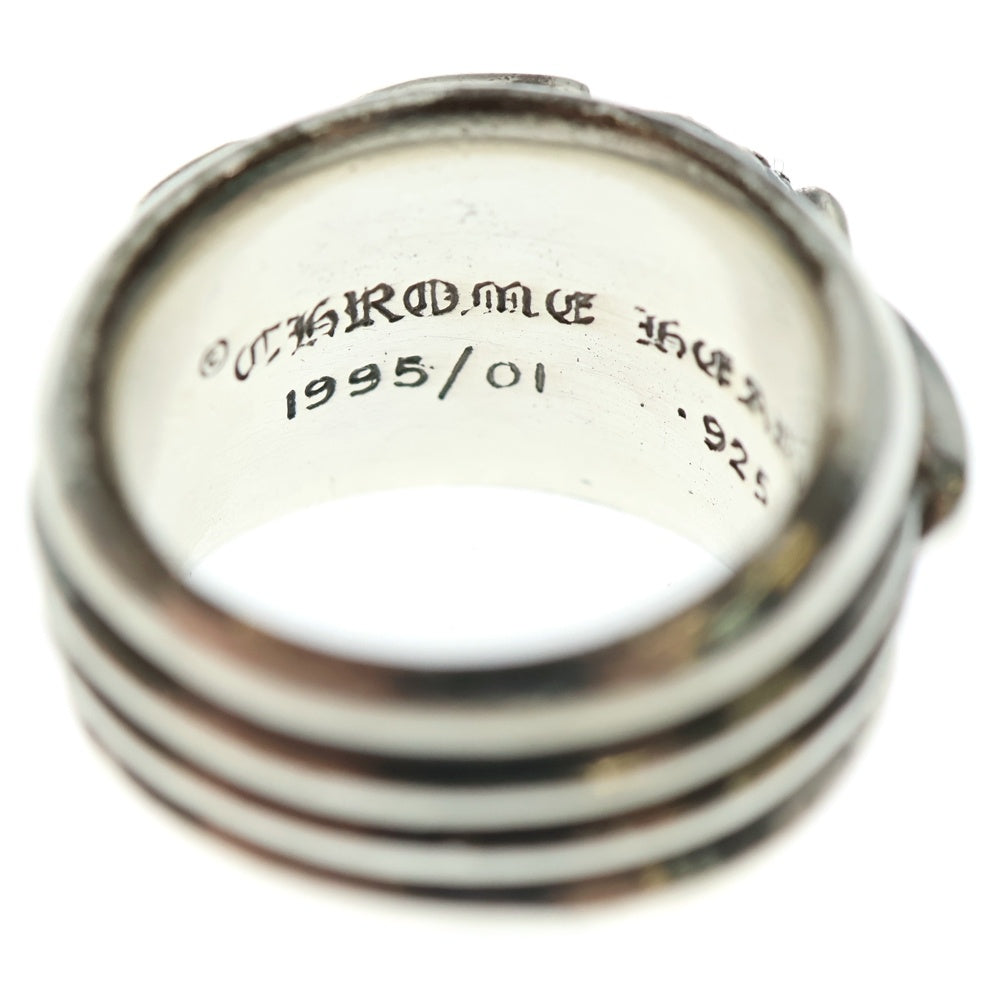 CHROME HEARTS(クロムハーツ) DAGGER HEART P/D ダガーハートリング パヴェダイヤ シルバー