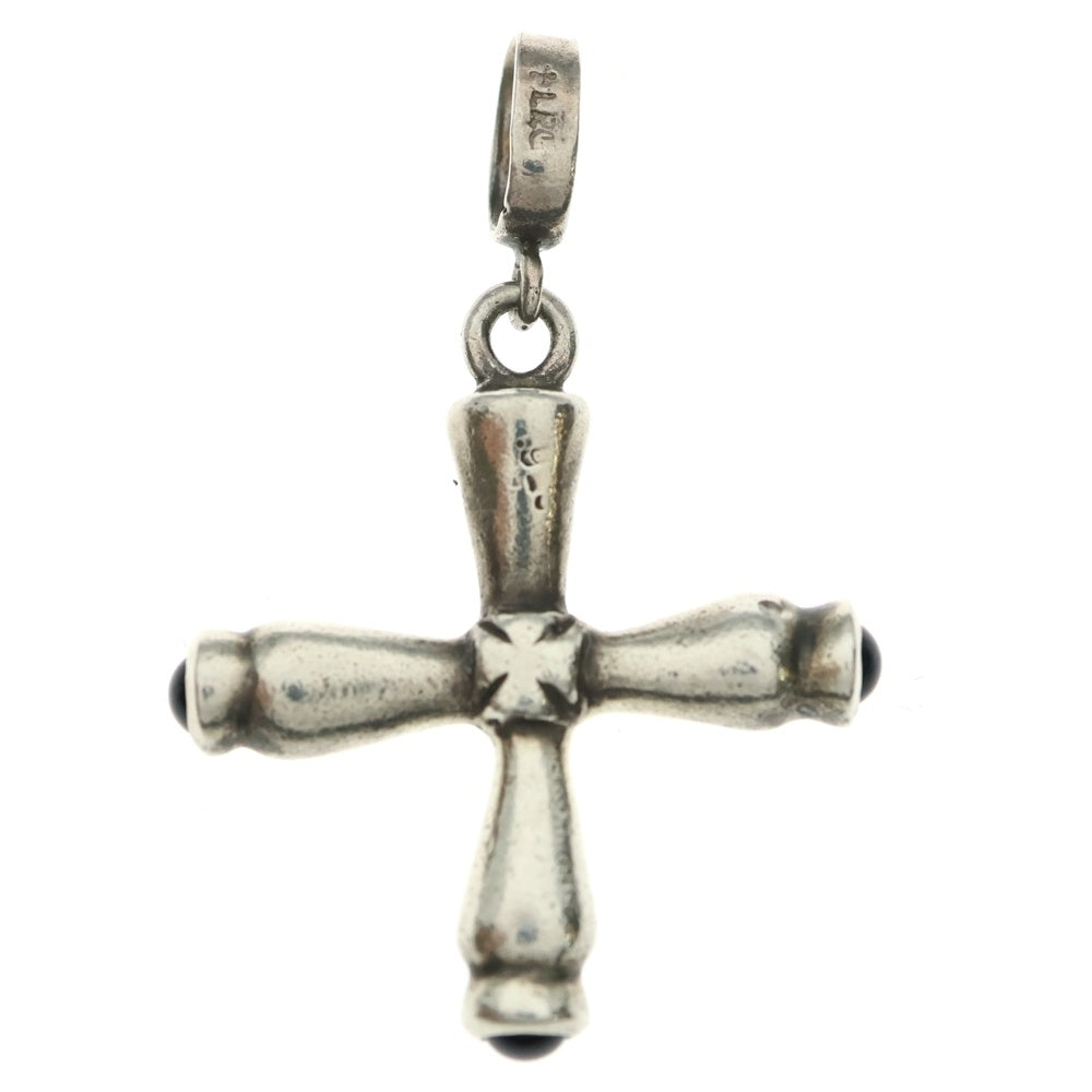 Loree Rodkin(ローリーロドキン) チューブクロスペンダント シルバー925 SV925 オニキス