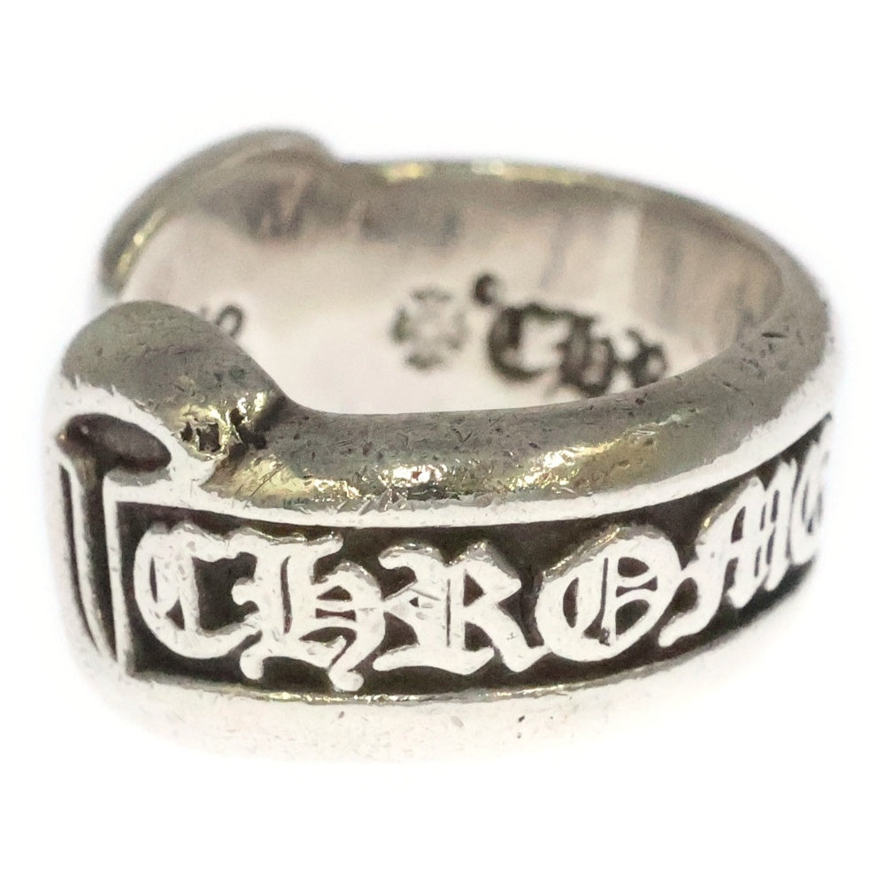CHROME HEARTS(クロムハーツ) SM SCROLL LABEL スモールスクロールラベル リング シルバー BCA413