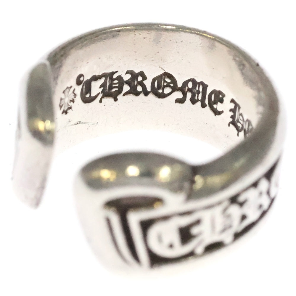 CHROME HEARTS(クロムハーツ) SM SCROLL LABEL スモールスクロールラベル リング シルバー BCA413