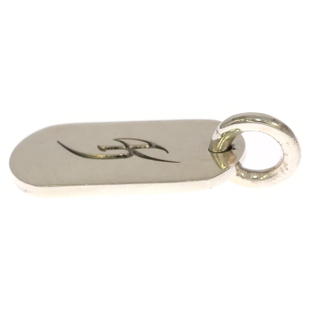 CHROME HEARTS(クロムハーツ) ×氷室京介 ドッグタグ イニシャルシルバーネックレストップ