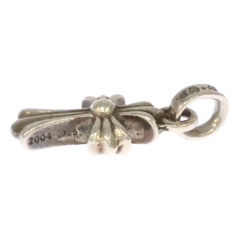 CHROME HEARTS(クロムハーツ) CRS BBYFAT P DMND A ベイビーファット アフターPAVEダイヤ チャーム シルバーネックレストップ