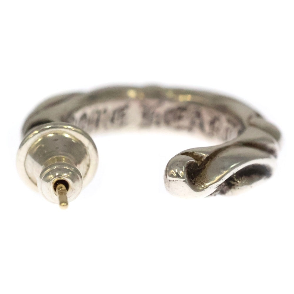 CHROME HEARTS(クロムハーツ) HOOP SCROOL スクロール フープピアス シルバー BCA102