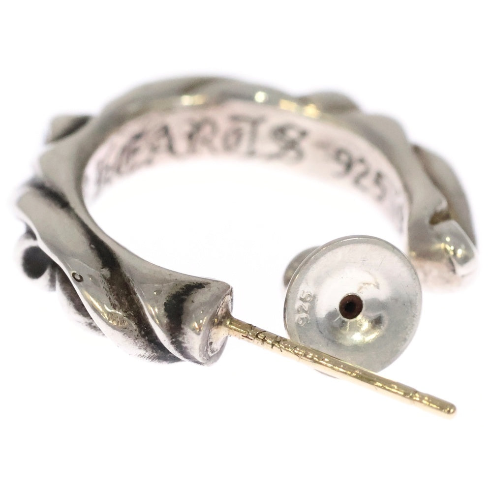 CHROME HEARTS(クロムハーツ) HOOP SCROOL スクロール フープピアス シルバー BCA102