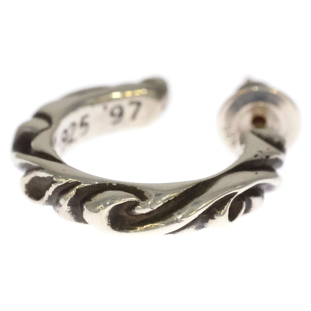 CHROME HEARTS(クロムハーツ) HOOP SCROOL スクロール フープピアス シルバー BCA102
