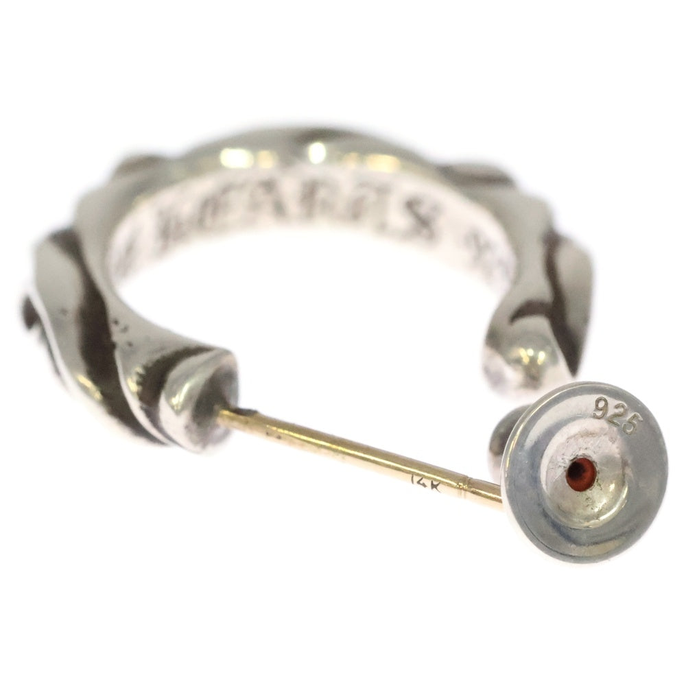 CHROME HEARTS(クロムハーツ) HOOP SCROOL スクロール フープピアス シルバー BCA102