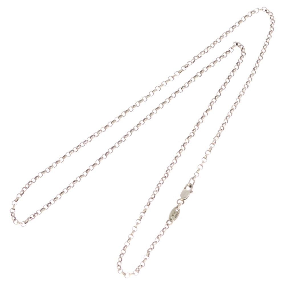 CHROME HEARTS(クロムハーツ) NECKCHAIN R20 ロールチェーンネックレス 20inch シルバー BCA084