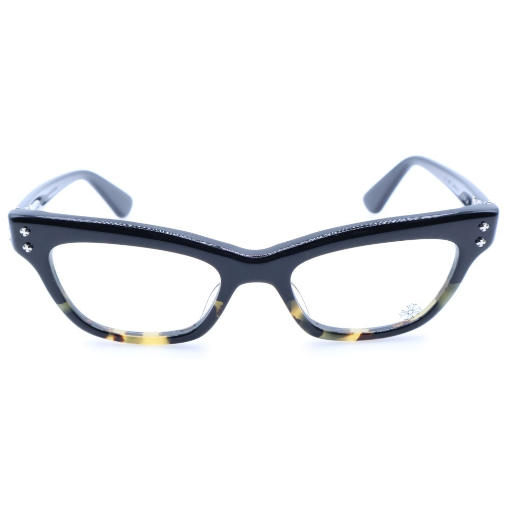 CHROME HEARTS(クロムハーツ) VA JAY JAY ウェリントン アイウェア メガネ ブラック