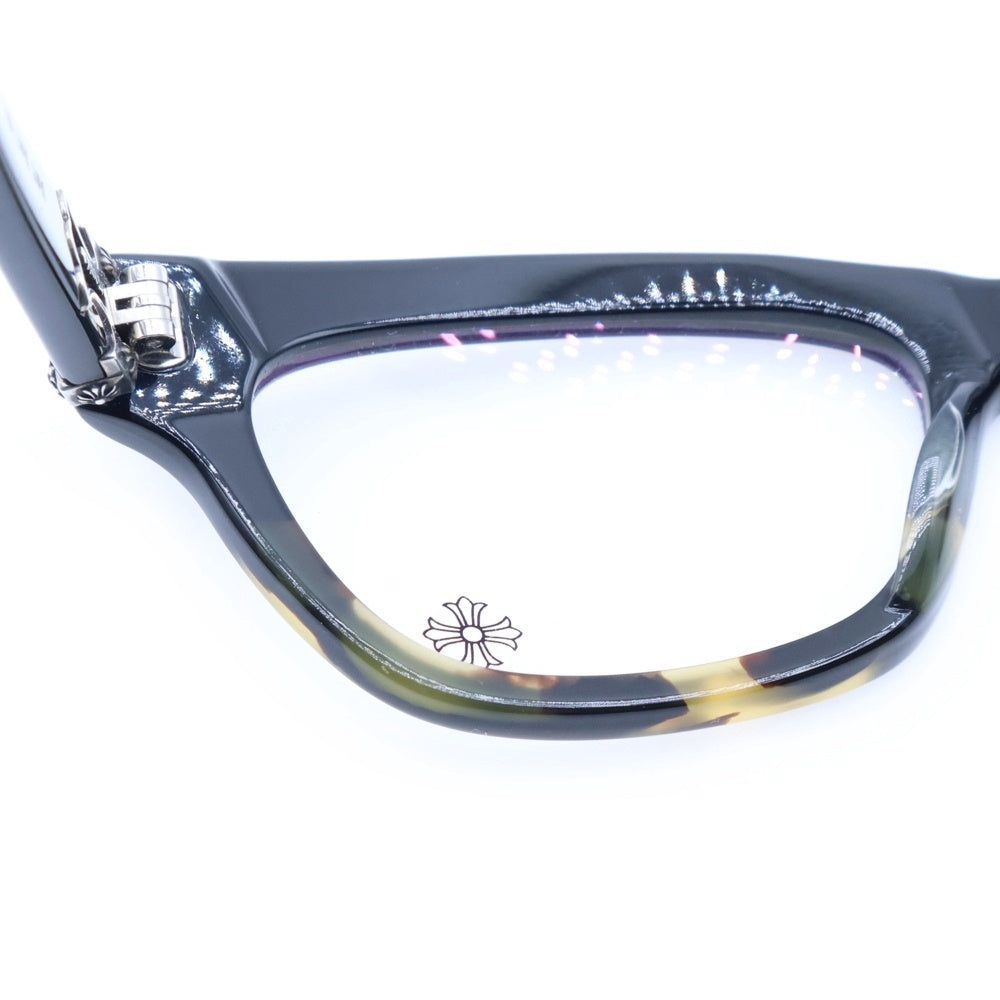 CHROME HEARTS(クロムハーツ) VA JAY JAY ウェリントン アイウェア メガネ ブラック