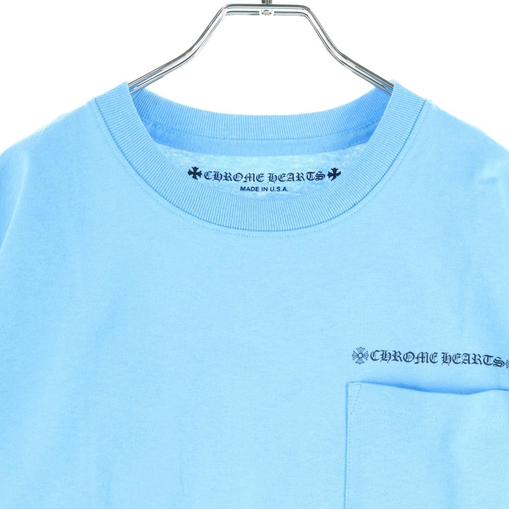 CHROME HEARTS(クロムハーツ) ×MATTY BOY PPO BRAIN NEW T-SHIRT BLUE 半袖Tシャツカットソー ブルー