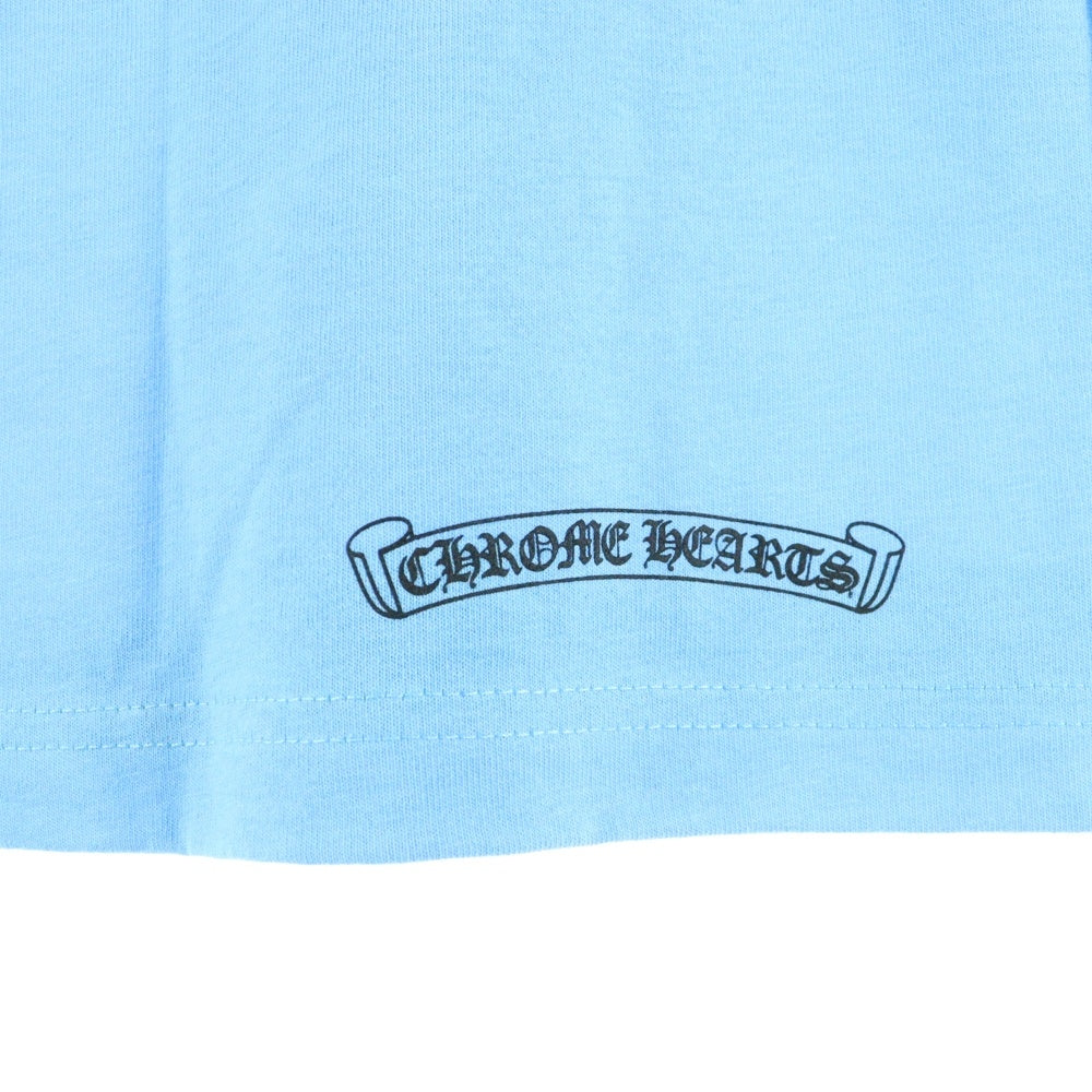 CHROME HEARTS(クロムハーツ) ×MATTY BOY PPO BRAIN NEW T-SHIRT BLUE 半袖Tシャツカットソー ブルー