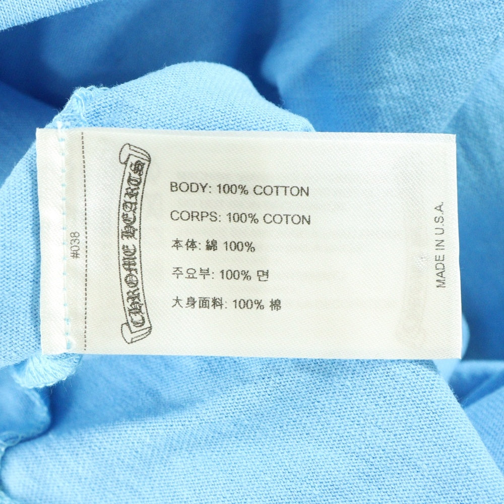 CHROME HEARTS(クロムハーツ) ×MATTY BOY PPO BRAIN NEW T-SHIRT BLUE 半袖Tシャツカットソー ブルー