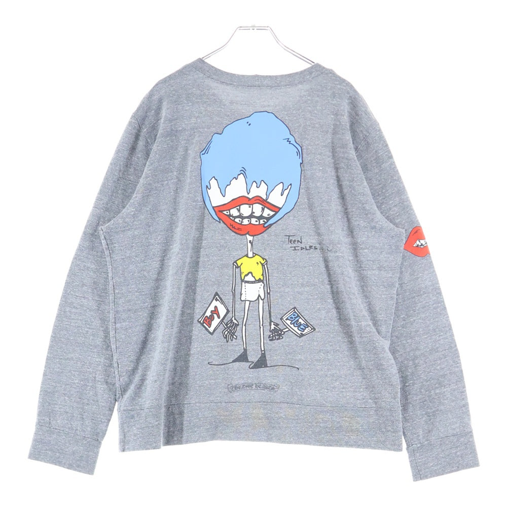 chromeheartsクロムハーツ MATTY BOY スウェット XL 青 クロムハーツ