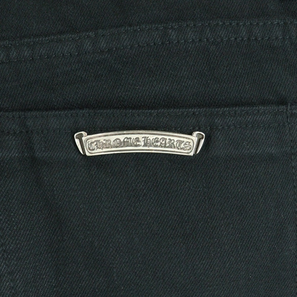CHROME HEARTS(クロムハーツ) JEAN STRTLG FBRC クロスパッチ付きデニムパンツ