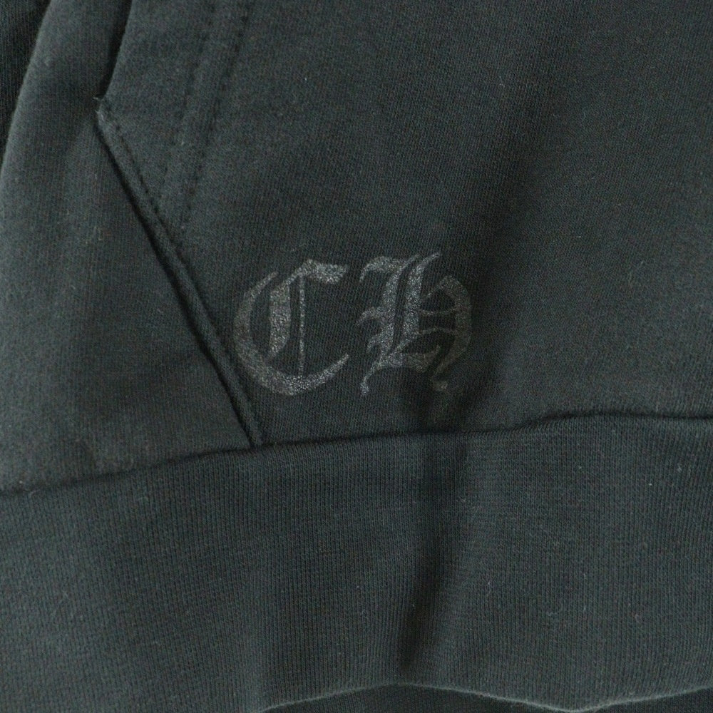 CHROME HEARTS(クロムハーツ) SWTSHRT HD ZIP マンチェスター限定バックホースシュープリントダガージップパーカー