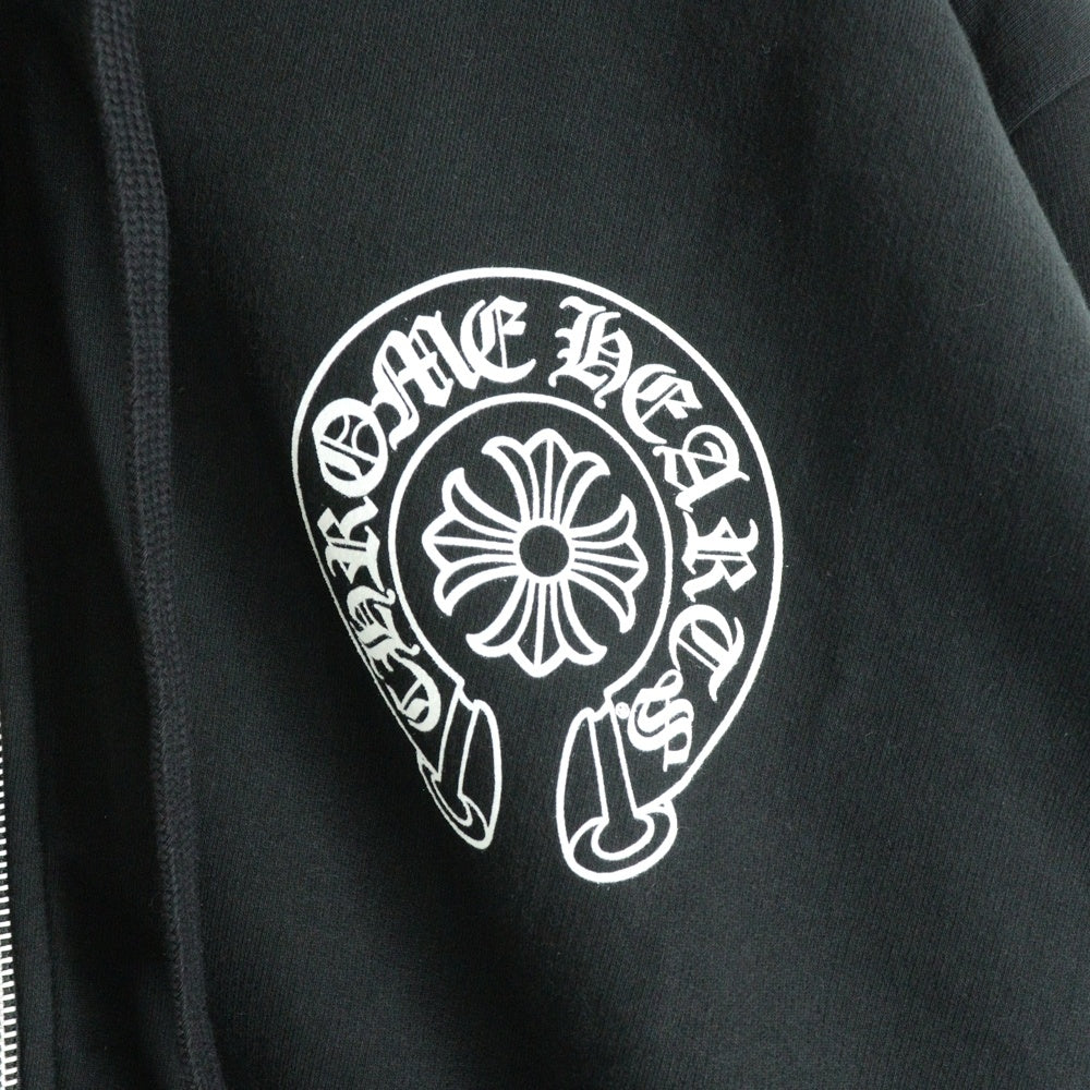 CHROME HEARTS(クロムハーツ) SWTSHRT HD ZIP 大阪限定バックホース