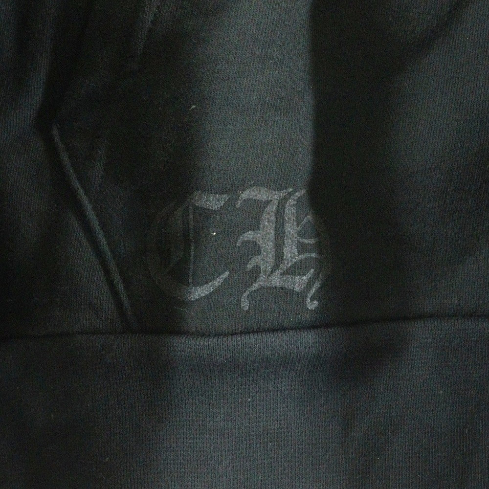 CHROME HEARTS(クロムハーツ) SWTSHRT HD ZIP ラスベガス限定バックホースシュープリントダガージップパーカー
