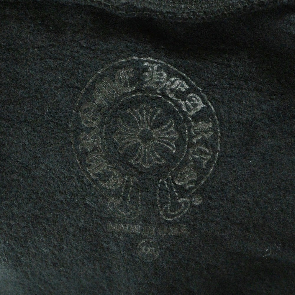 CHROME HEARTS(クロムハーツ) SWTSHRT HD ZIP ラスベガス限定バックホースシュープリントダガージップパーカー