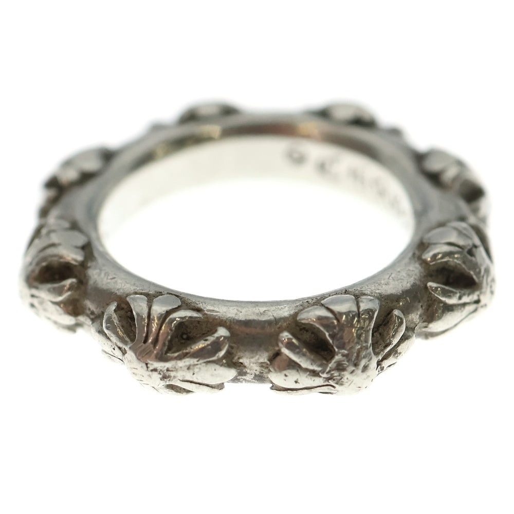 CHROME HEARTS(クロムハーツ) CROSS BAND クロスバンド リング シルバー BCA342