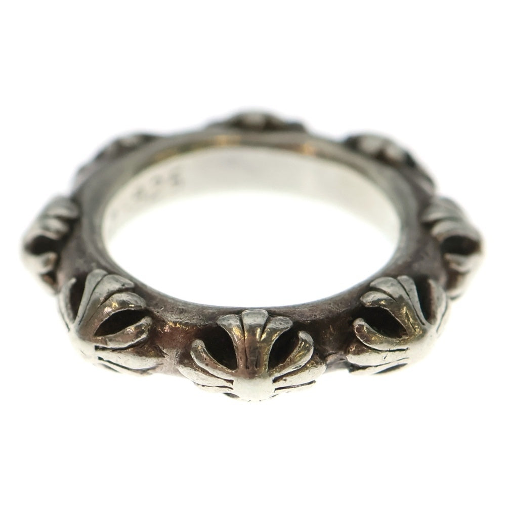 CHROME HEARTS(クロムハーツ) CROSS BAND クロスバンド リング シルバー BCA342