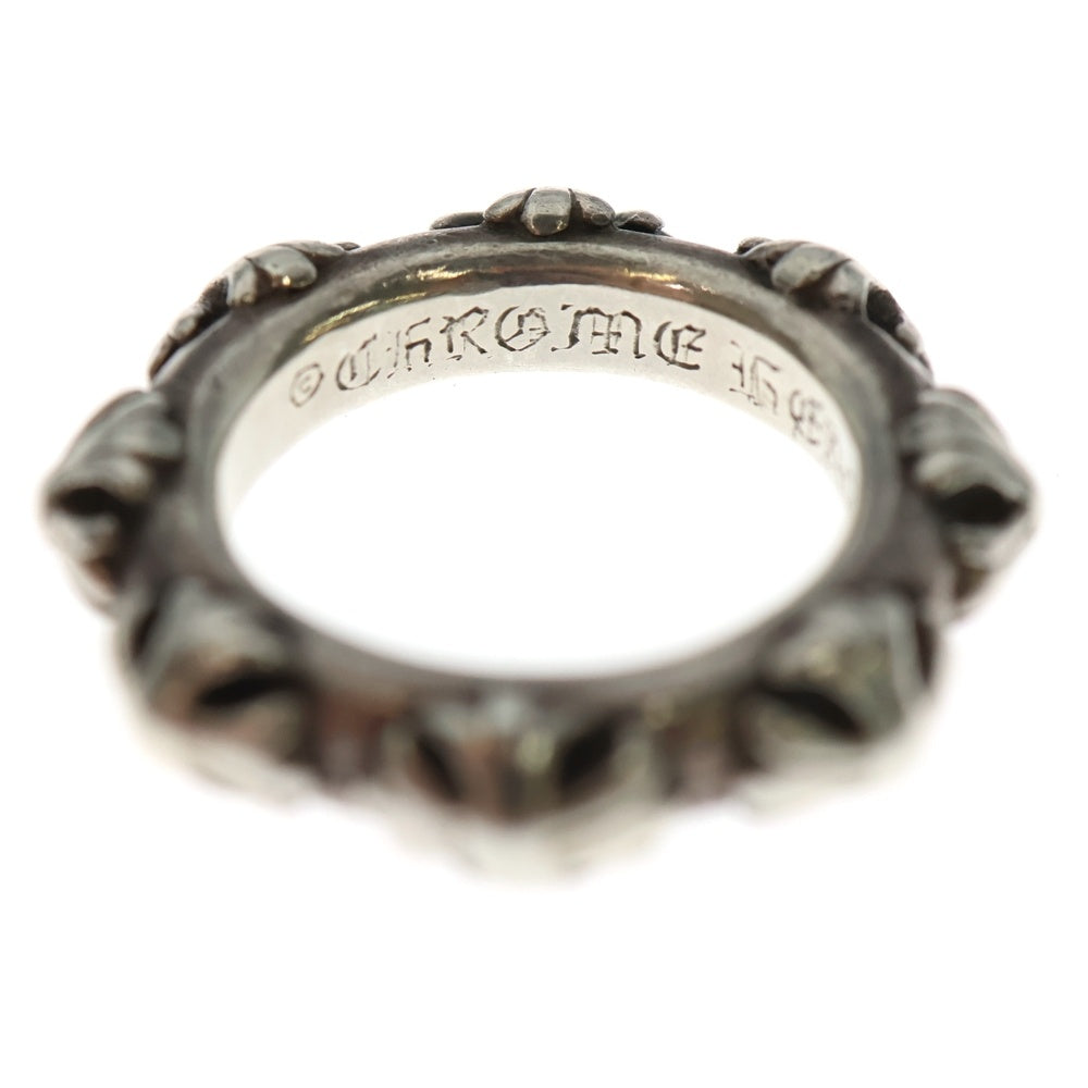 CHROME HEARTS(クロムハーツ) CROSS BAND クロスバンド リング シルバー BCA342