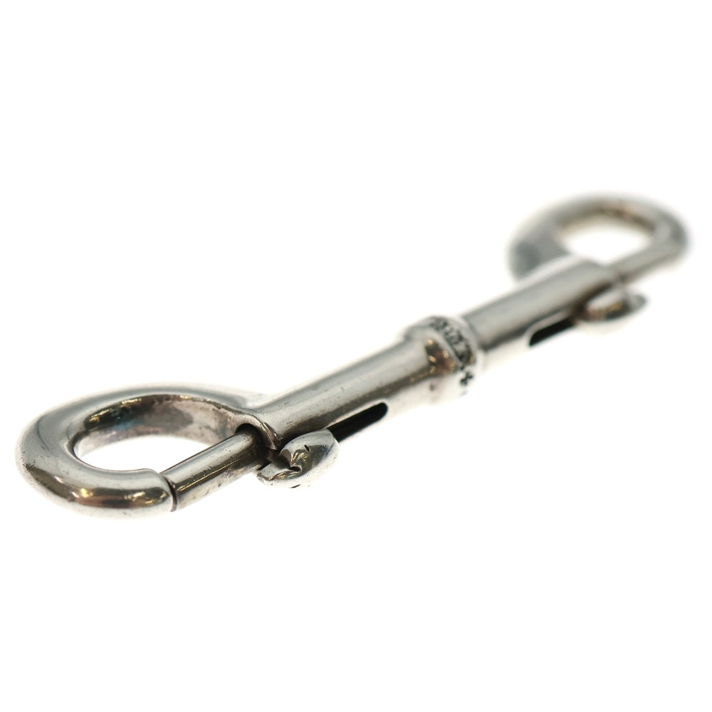 CHROME HEARTS(クロムハーツ) DOUBLE CLIP KEY CHAIN ダブルクリップキーチェーン シルバー