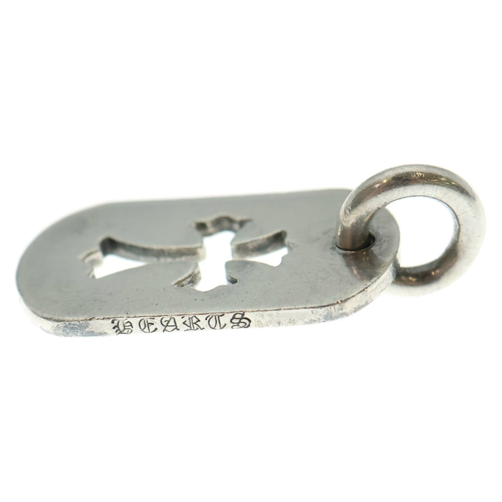CHROME HEARTS(クロムハーツ) D TAG SML CO CRS カットアウトクロスドッグタグ スモール ペンダントトップ シルバー BCA242