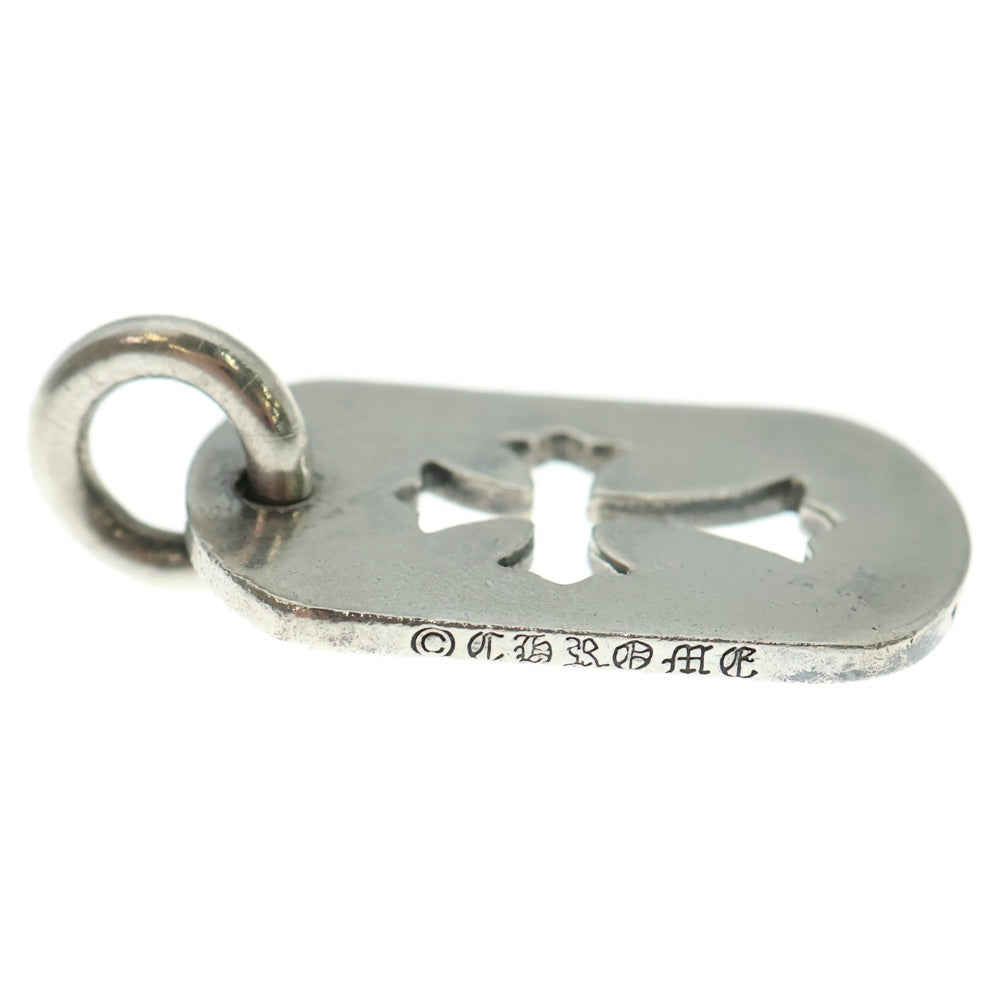 CHROME HEARTS(クロムハーツ) D TAG SML CO CRS カットアウトクロスドッグタグ スモール ペンダントトップ シルバー BCA242