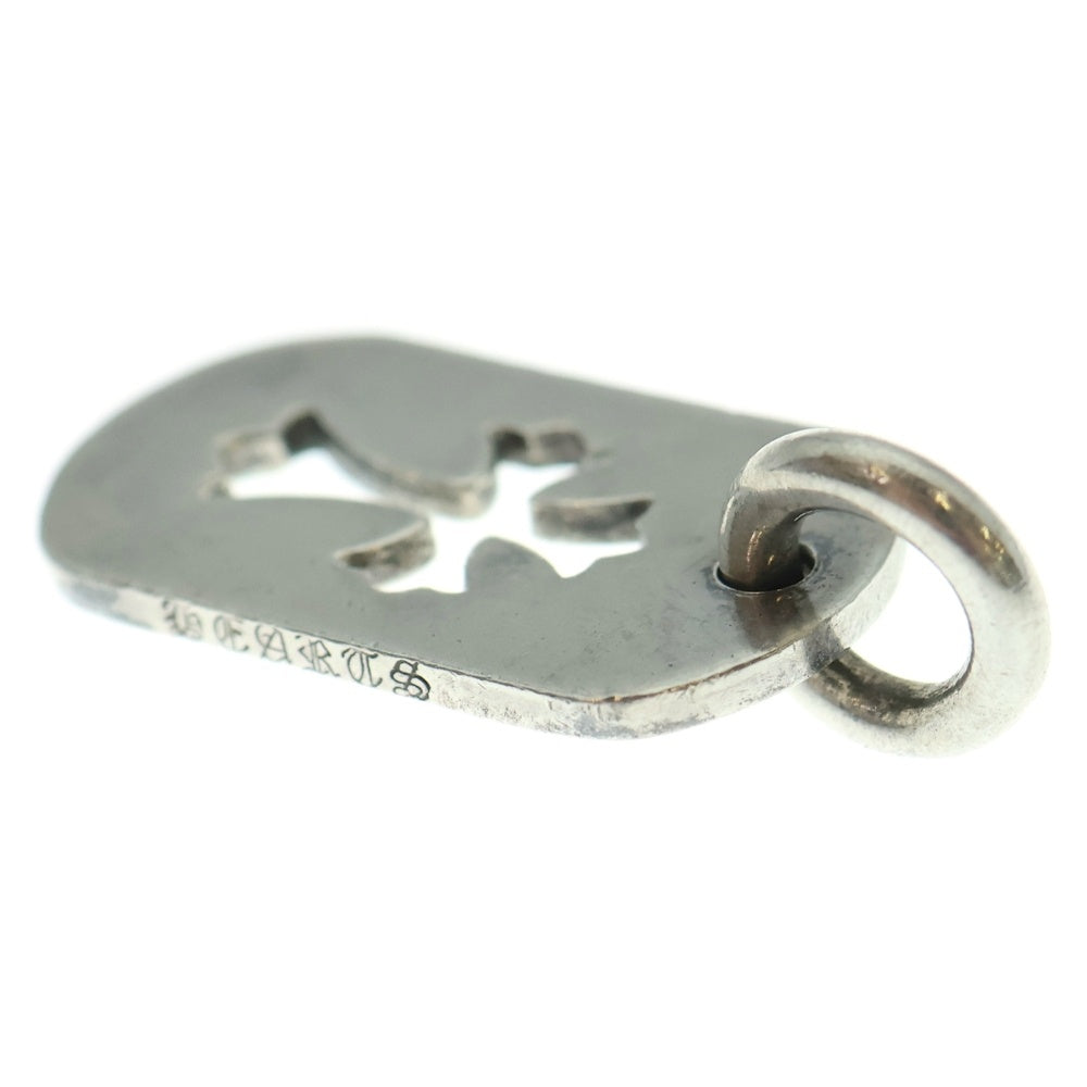 CHROME HEARTS(クロムハーツ) D TAG SML CO CRS カットアウトクロスドッグタグ スモール ペンダントトップ シルバー BCA242