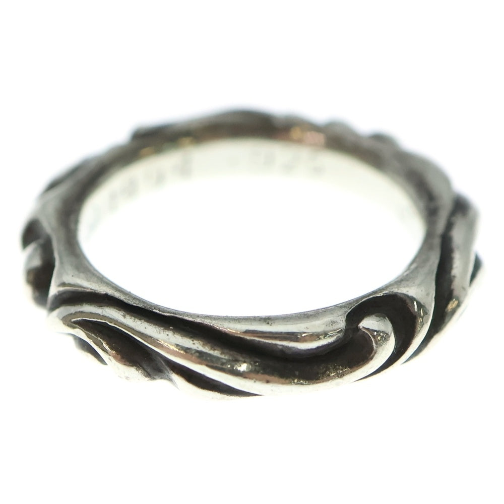 CHROME HEARTS(クロムハーツ) SCRL BAND スクロールバンド リング シルバー BCA351