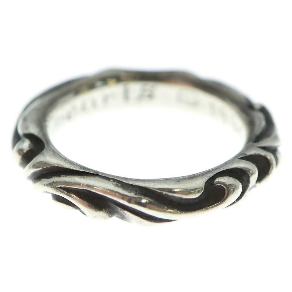 CHROME HEARTS(クロムハーツ) SCRL BAND スクロールバンド リング シルバー BCA351