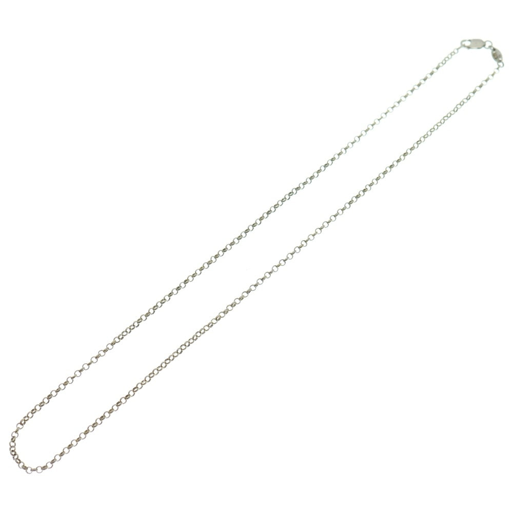 CHROME HEARTS(クロムハーツ) NECKCHAIN R18 ロールチェーンネックレス 18inch シルバー BCA083