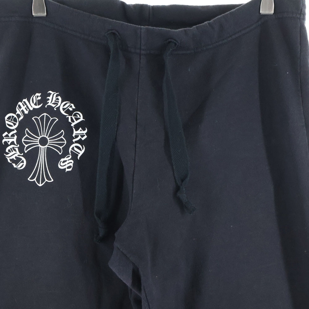 CHROME HEARTS(クロムハーツ) OLD SWTSHRT PANTS オールド CHクロス スウェット パンツ ブラック
